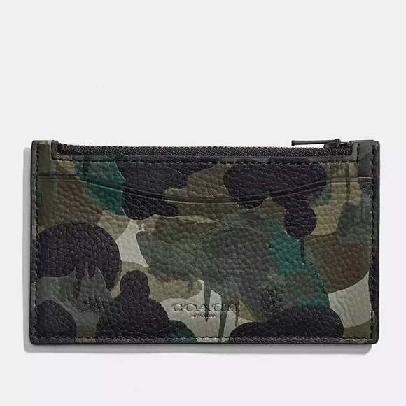 ☆COACH☆LARGE POUCH WITH CAMO PRINT COACH® | Restored Large Multifunctional Pouch With Camo Print